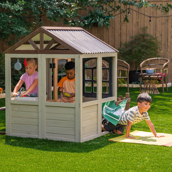 Kidkraft Pioneer Cottage Wooden Playhouse