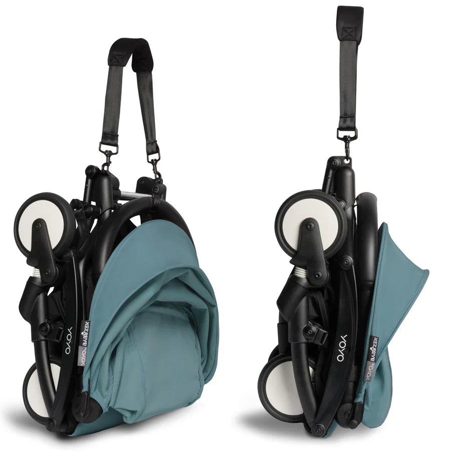 Babyzen Black Frame with YOYO2 6+ Color Pack
