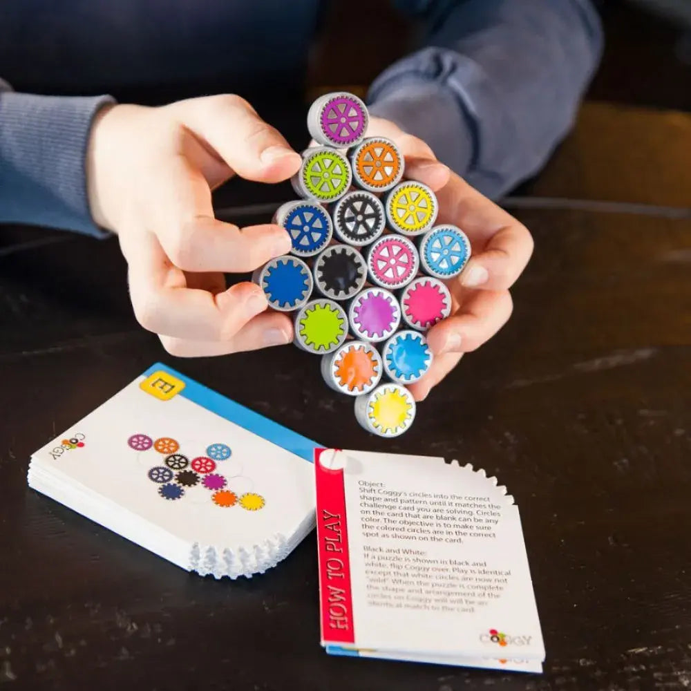 Fat Brain Colorful Gears Toys Coggy