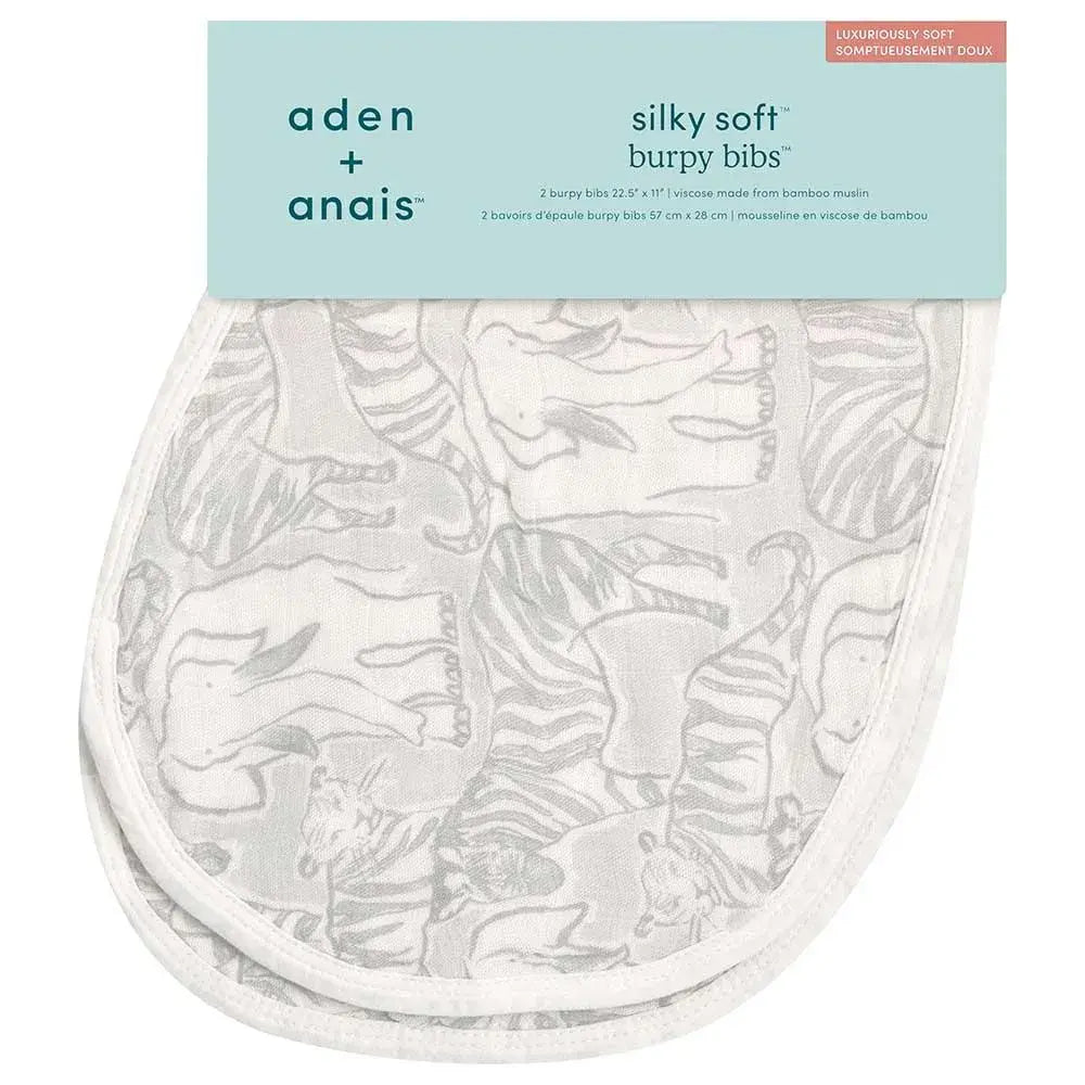Aden + Anais Silky Soft Burpy Bib - Culture Club (Pack of 2)