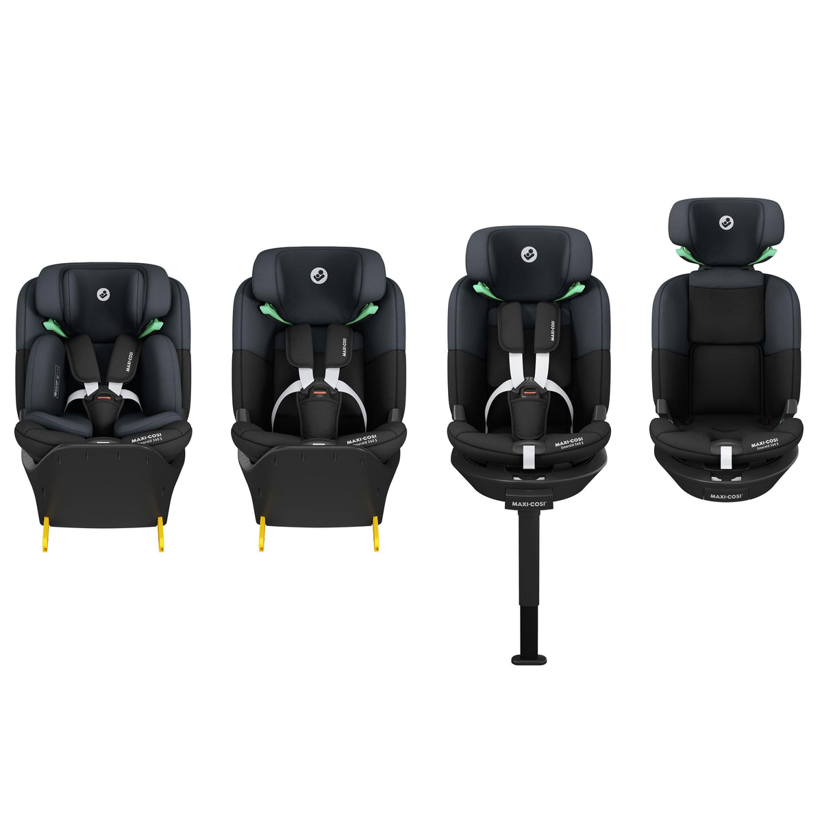 Maxi Cosi Emerald 360 S Car Seat (Tonal Black)