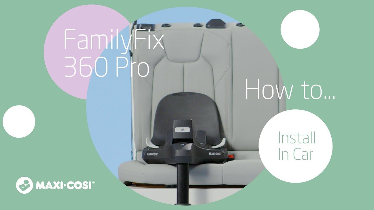 قاعدة Maxi-Cosi FamilyFix 360 الاحترافية