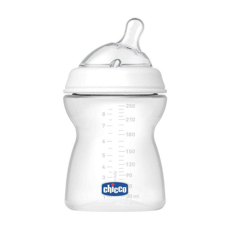 Chicco Natural Feeling Bottle 2M+ - 250ML - Medium Flow.
