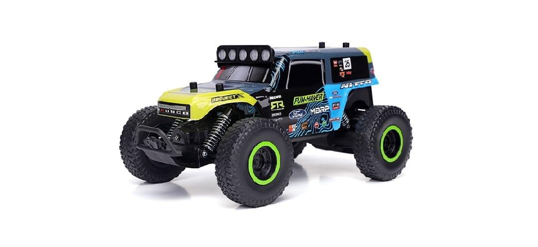 Maisto R/C Brocky Ultra4 Ford Bronco RC Car – Black/Green