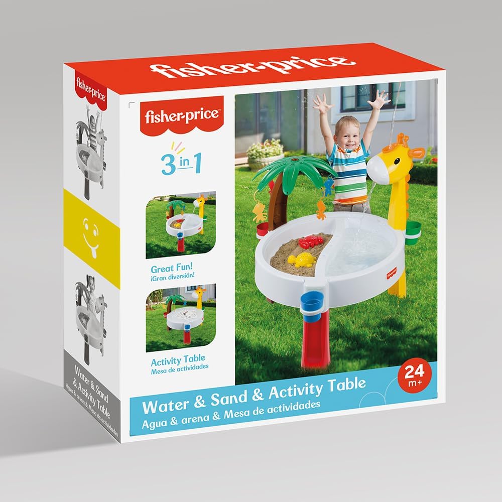 DOLU Fisher-Price Water & Sand Activity Table
