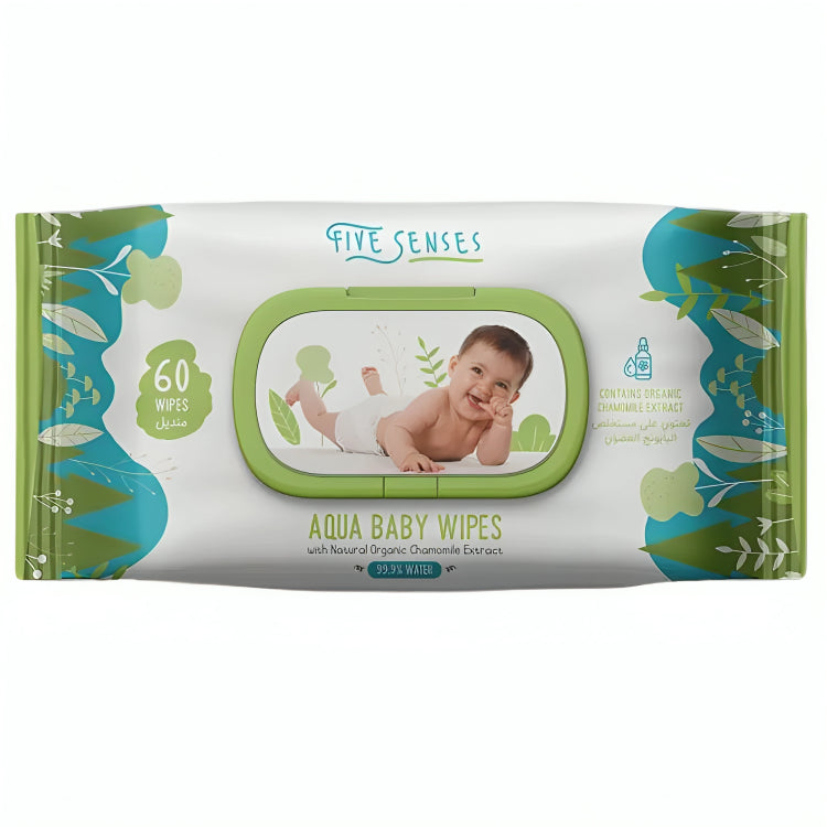 Five Senses Aqua Pure Water Wipes (60s)