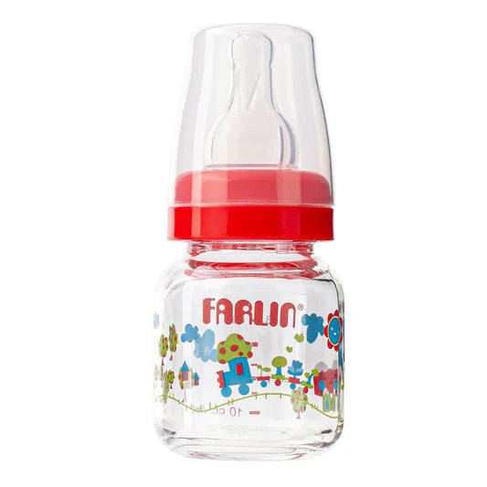 Farlin Glass Feeding Newborn Shrink Bottle (2oz)