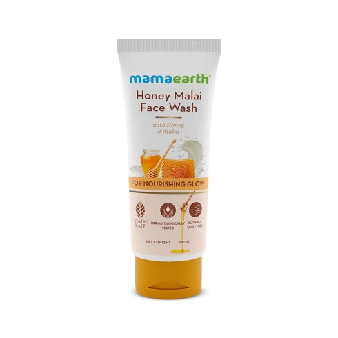 Mamaearth Honey Malai Facewash Regular (100ml)