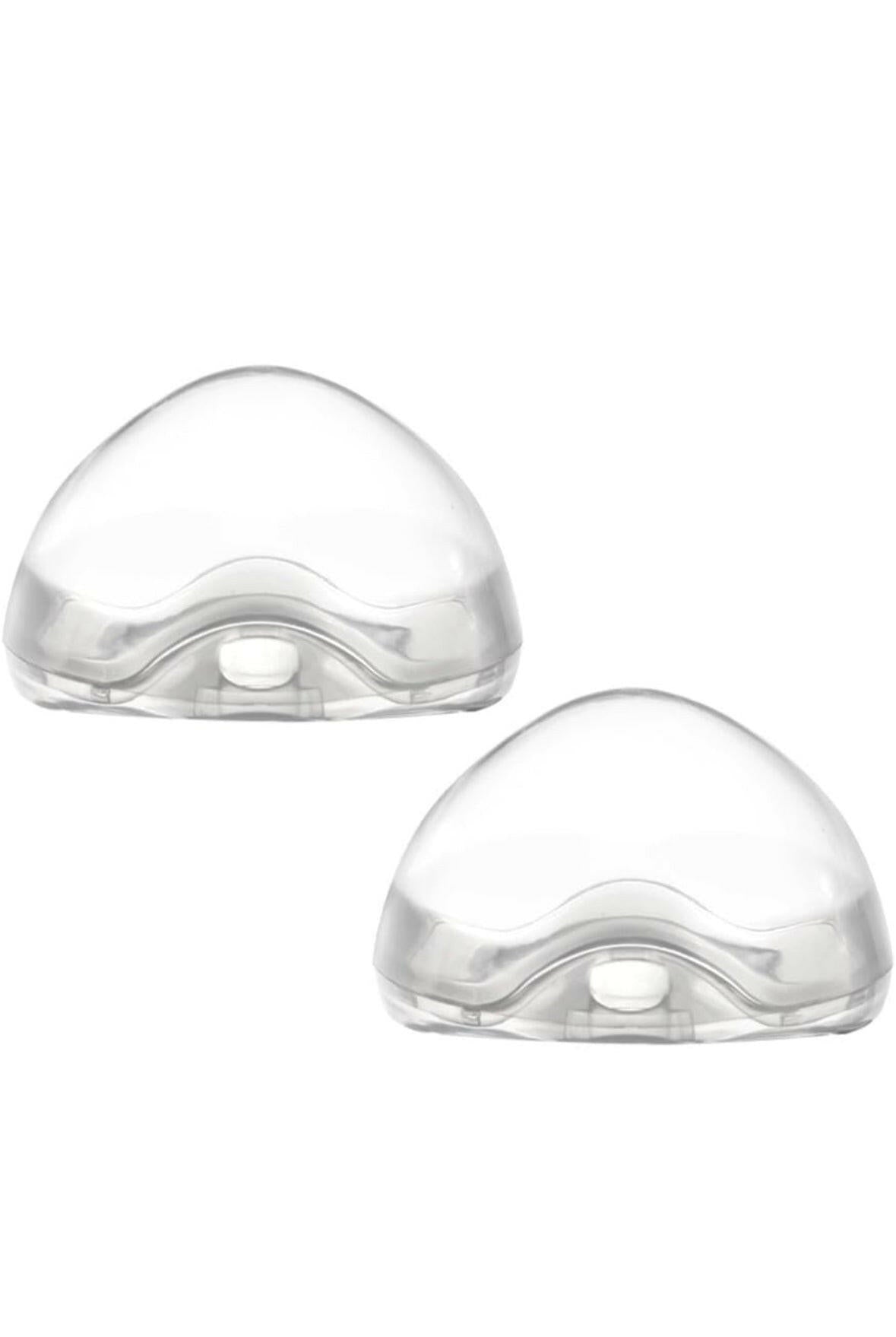 Accmor Pacifier Case, Pacifier Holder Case, Pacifier Container for Travel, BPA Free, Transparent, 2 Pack.
