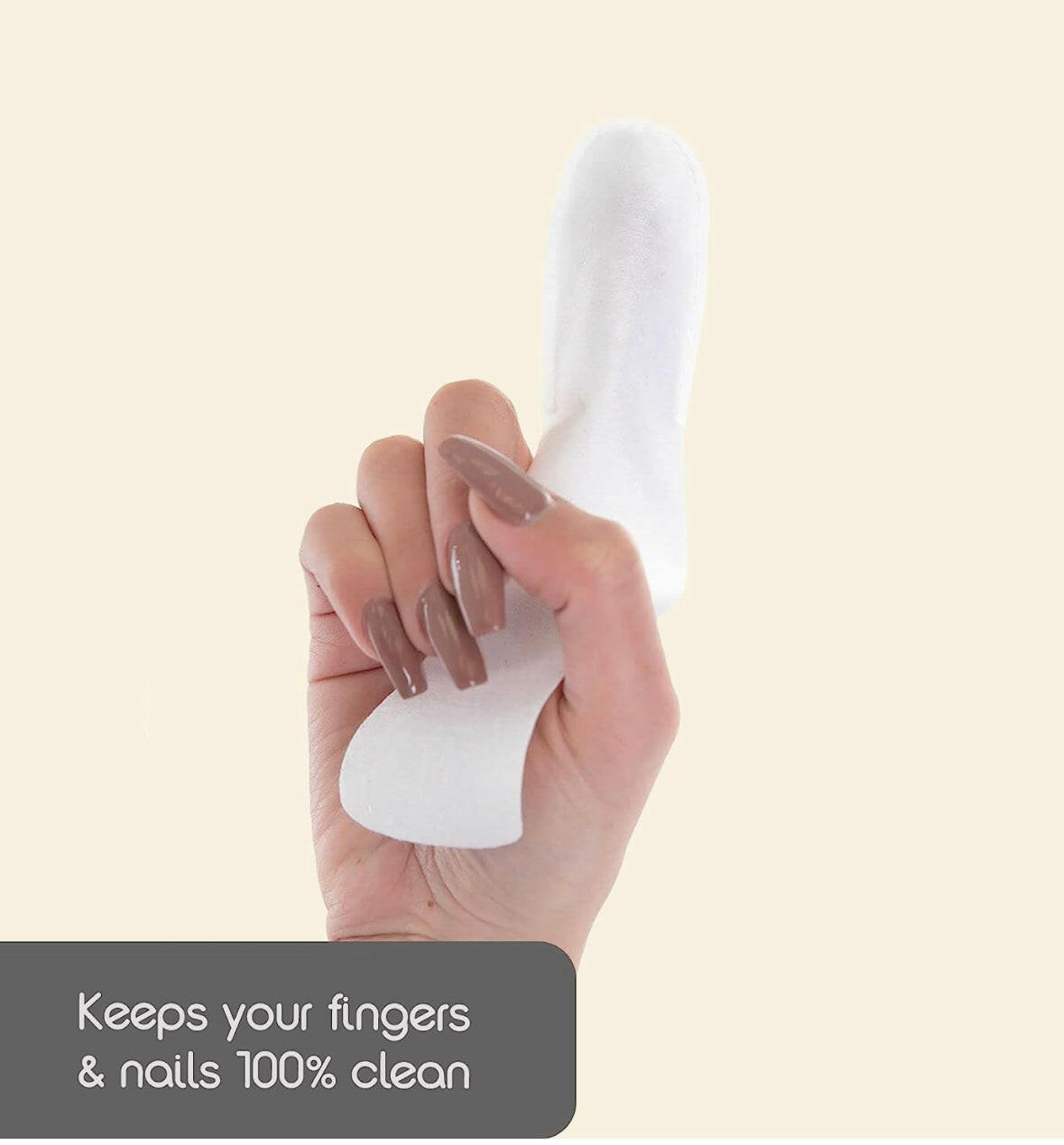 Baby Brezza Finger Shields – 100% Mess Free Baby Diaper Rash Cream Applicator ,40 count.