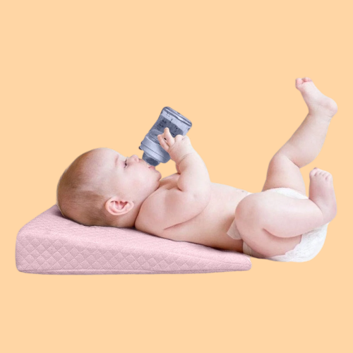 Robins Wedge Pillow (Pink)