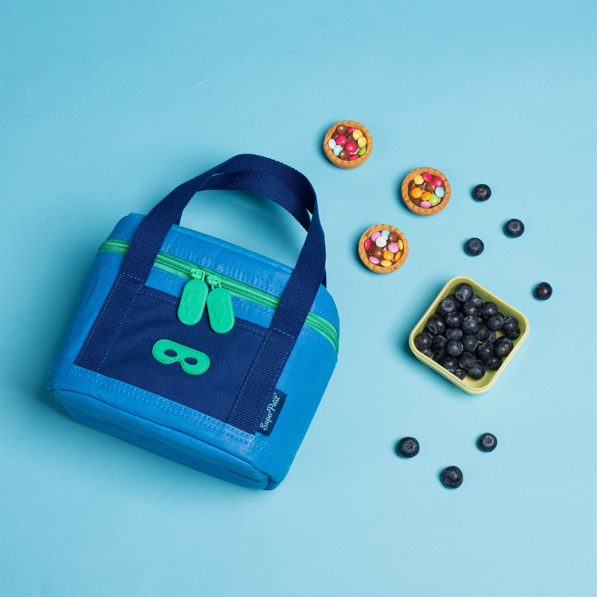 Super Petit Lilo Eco Friendly Lunch Bag (Marine Blue)