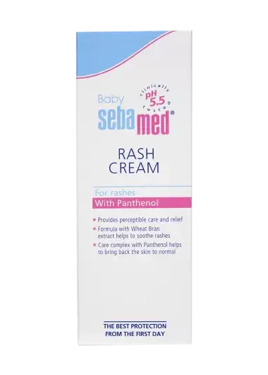 كريم طفح الحفاضات للأطفال من Sebamed، 100ml