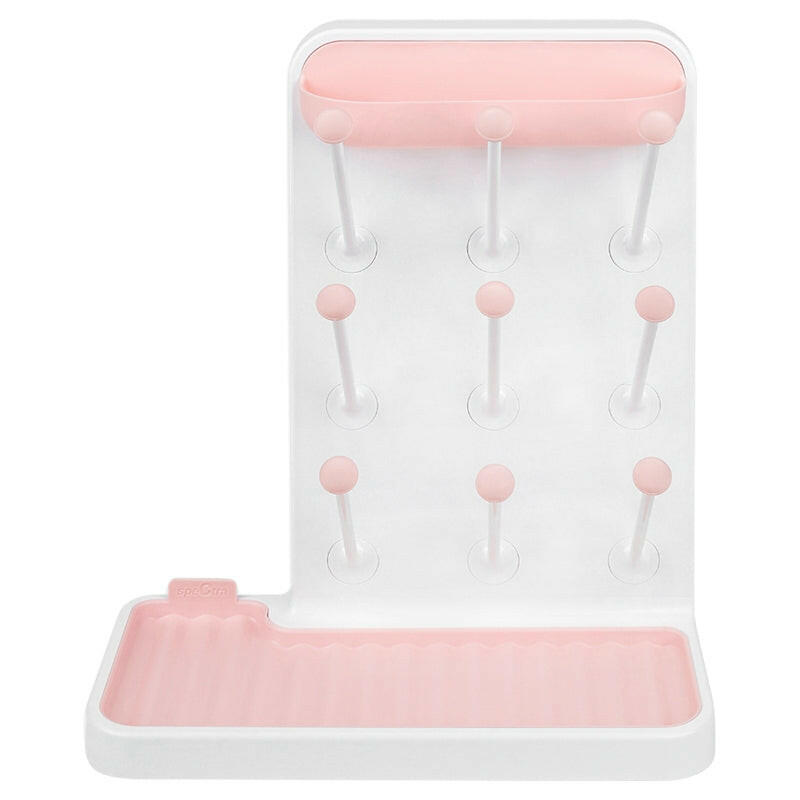 Spectra Feeding Bottle Drying Rack, Pink