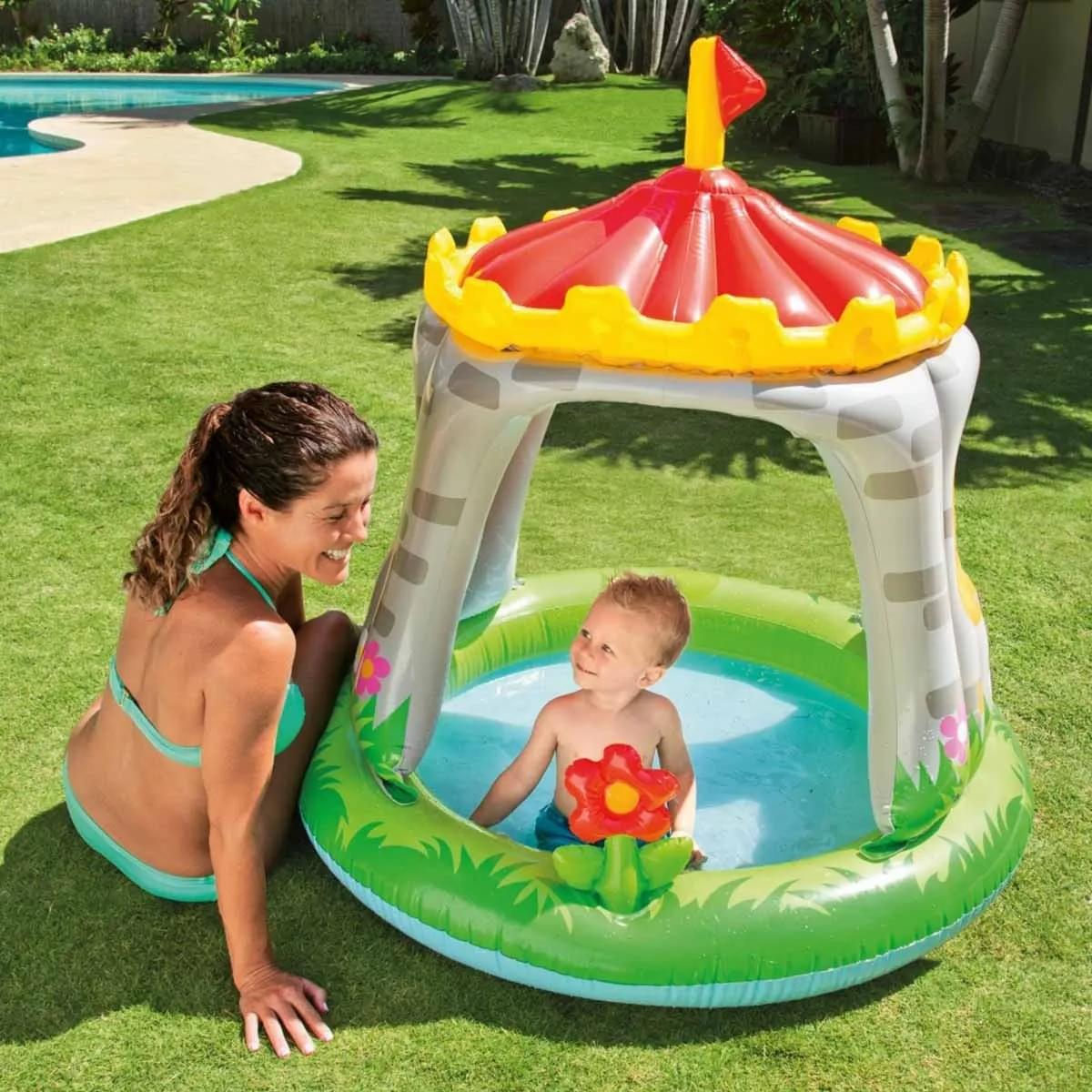 مسبح الأطفال إنتكس رويال كاسل – 122 x 122 cm