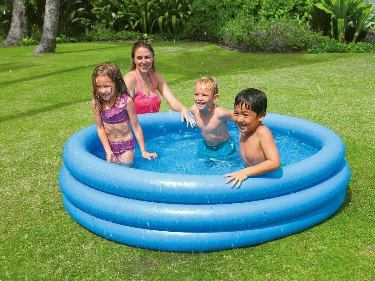 Intex Crystal Blue Pool, 3-Ring. (1.68mx38cm)