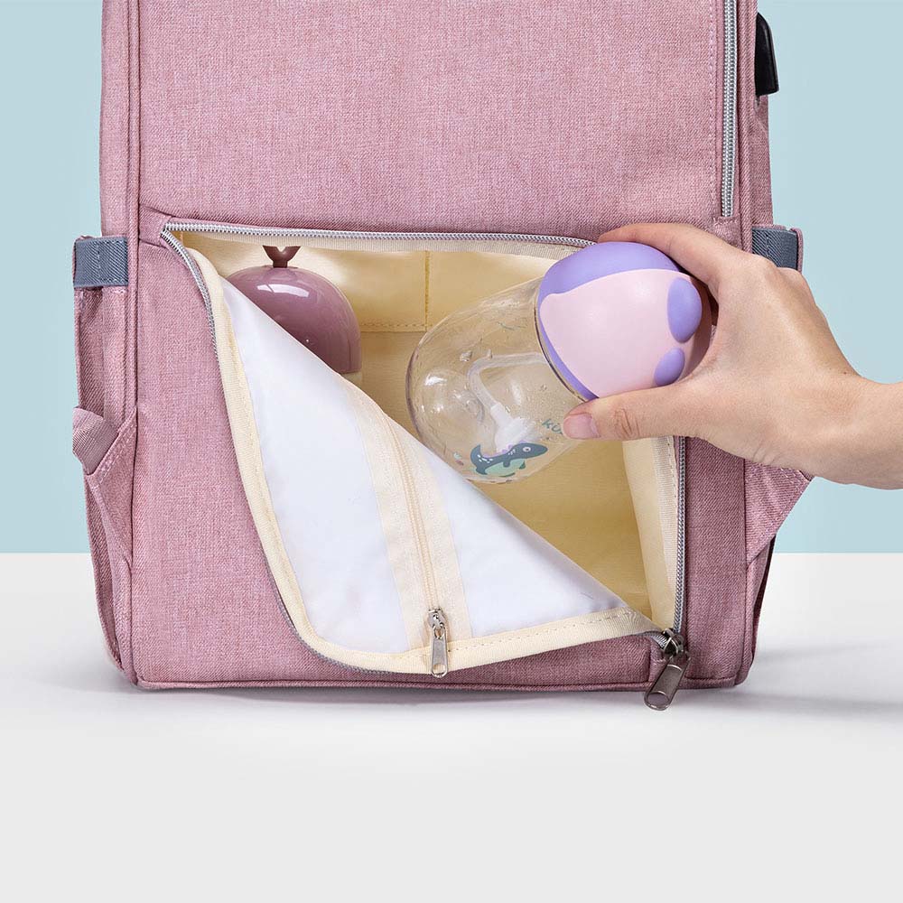 Sunveno Diaper Bag With Stroller Hooks