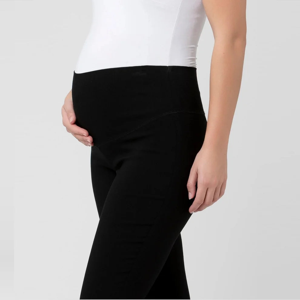 Become a Mom Nicky Long Pant (Black, Large)