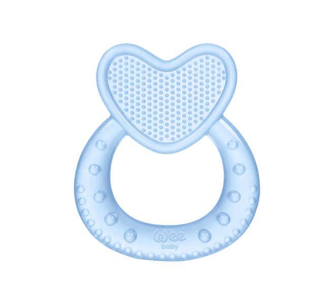 Wee Baby Heart Shaped Silicone Teether