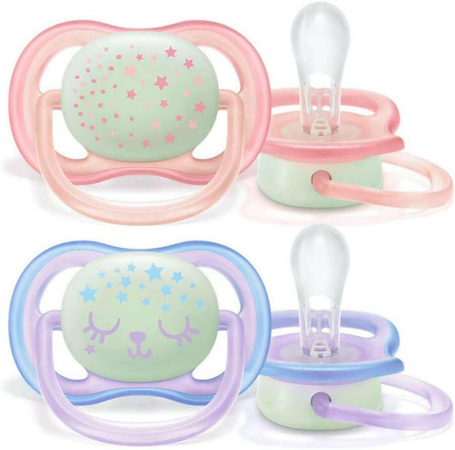 Avent Glow In The Dark Pacifier With Holes.