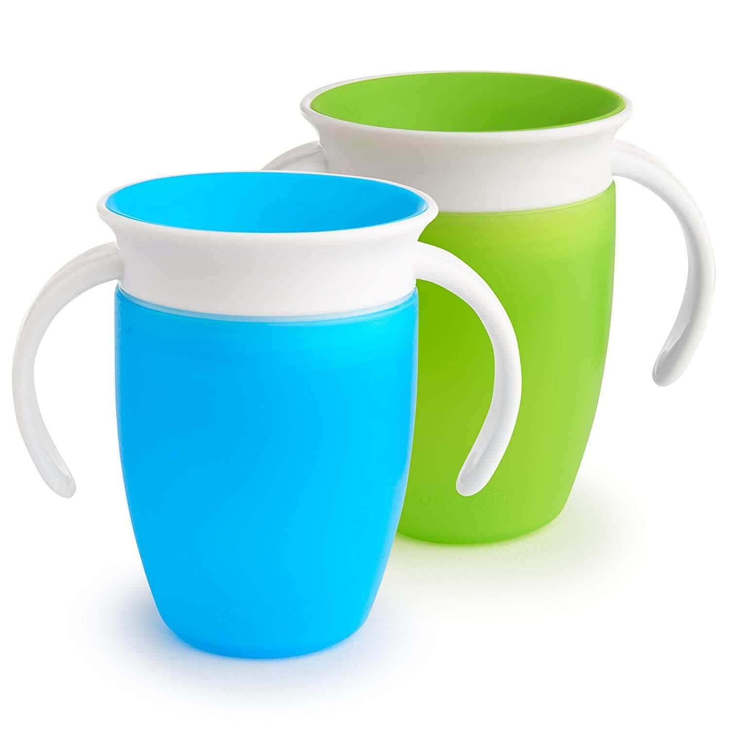 munchkin trainer cups - green / blue