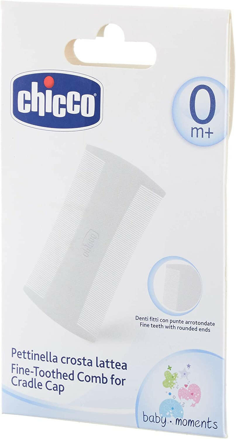Safe Hygiene Fine Toothed Comb for Cradle Cap by Chicco.