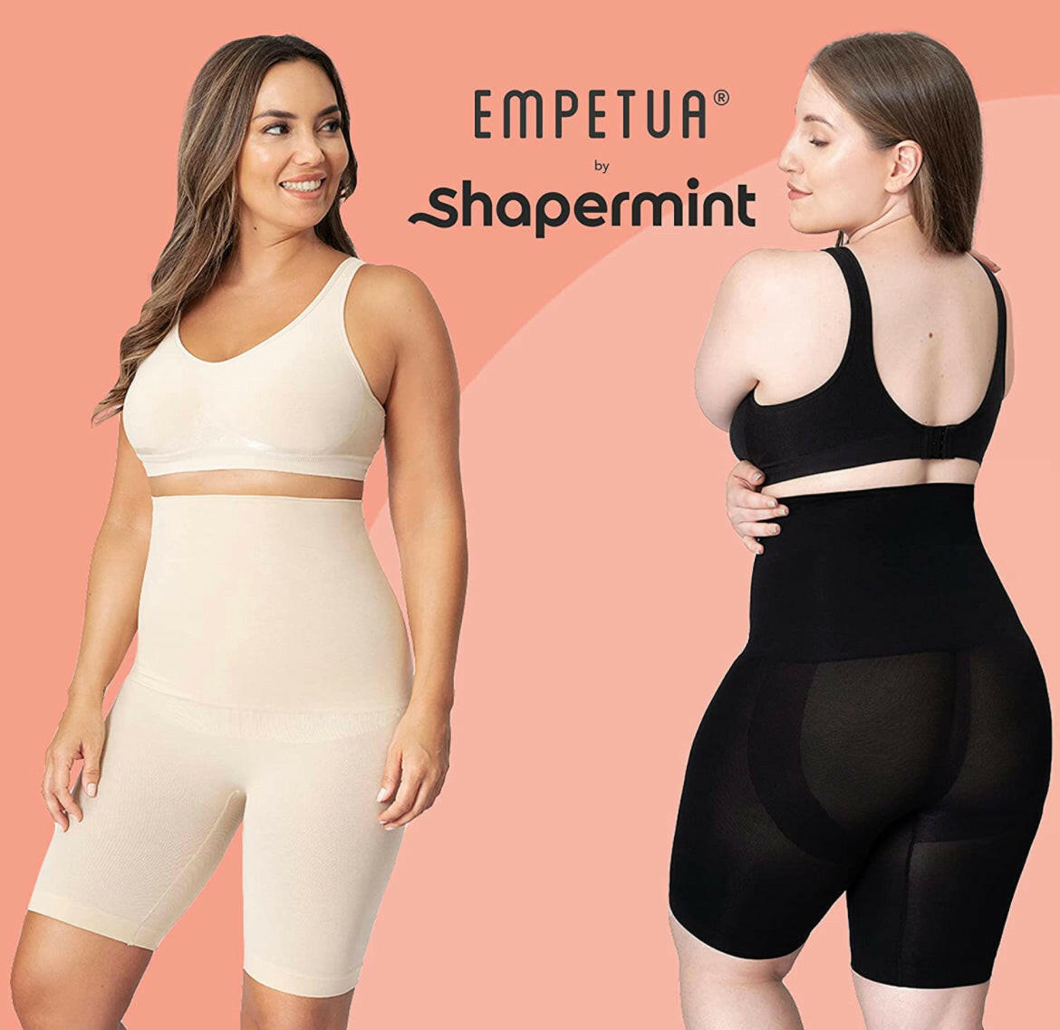 EMPETUA Shapermint High Waisted Shorts - Body Shaper - XL/XXL