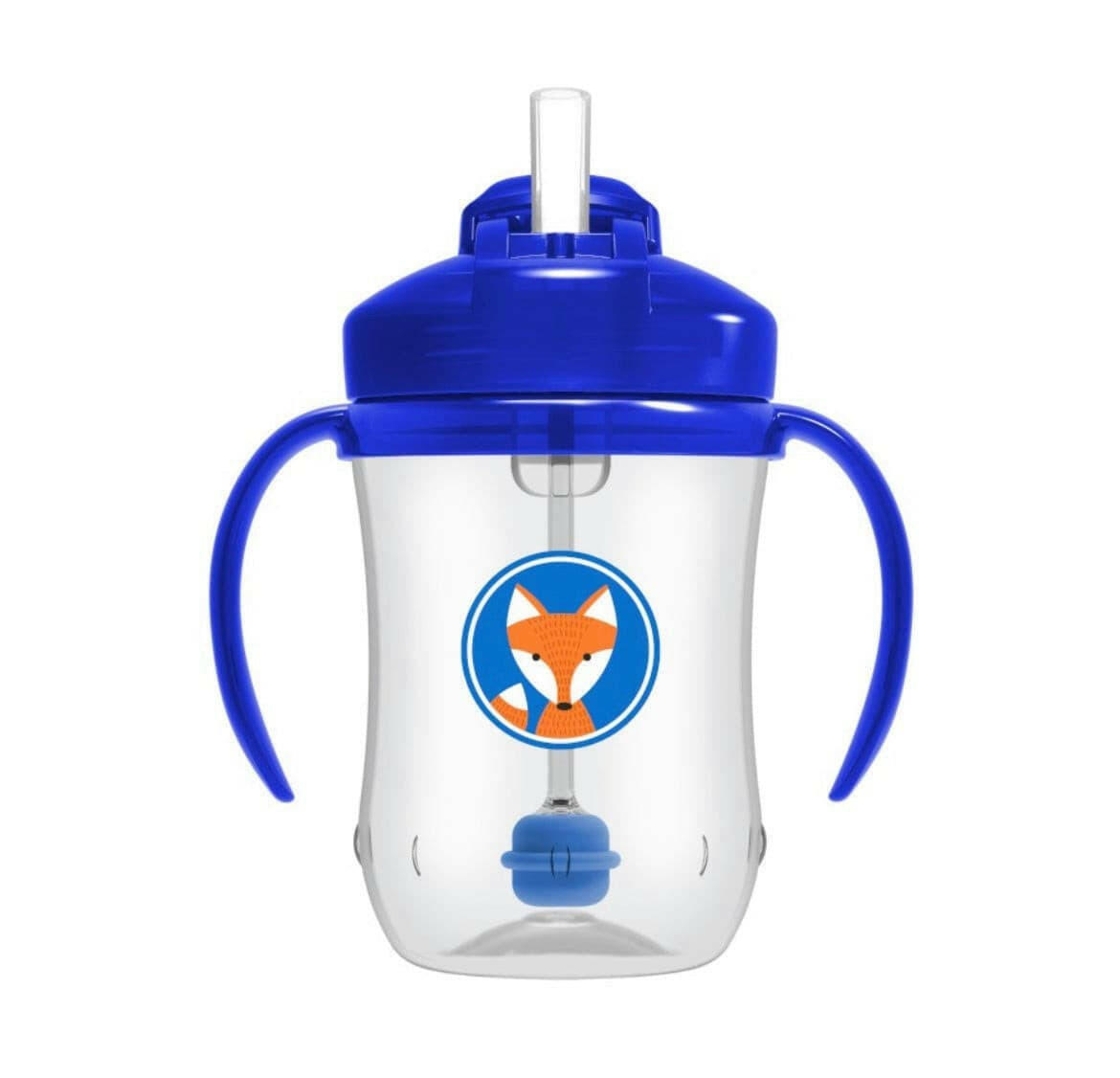 Dr. Brown Baby Straw Cup - Blue - 270 ml