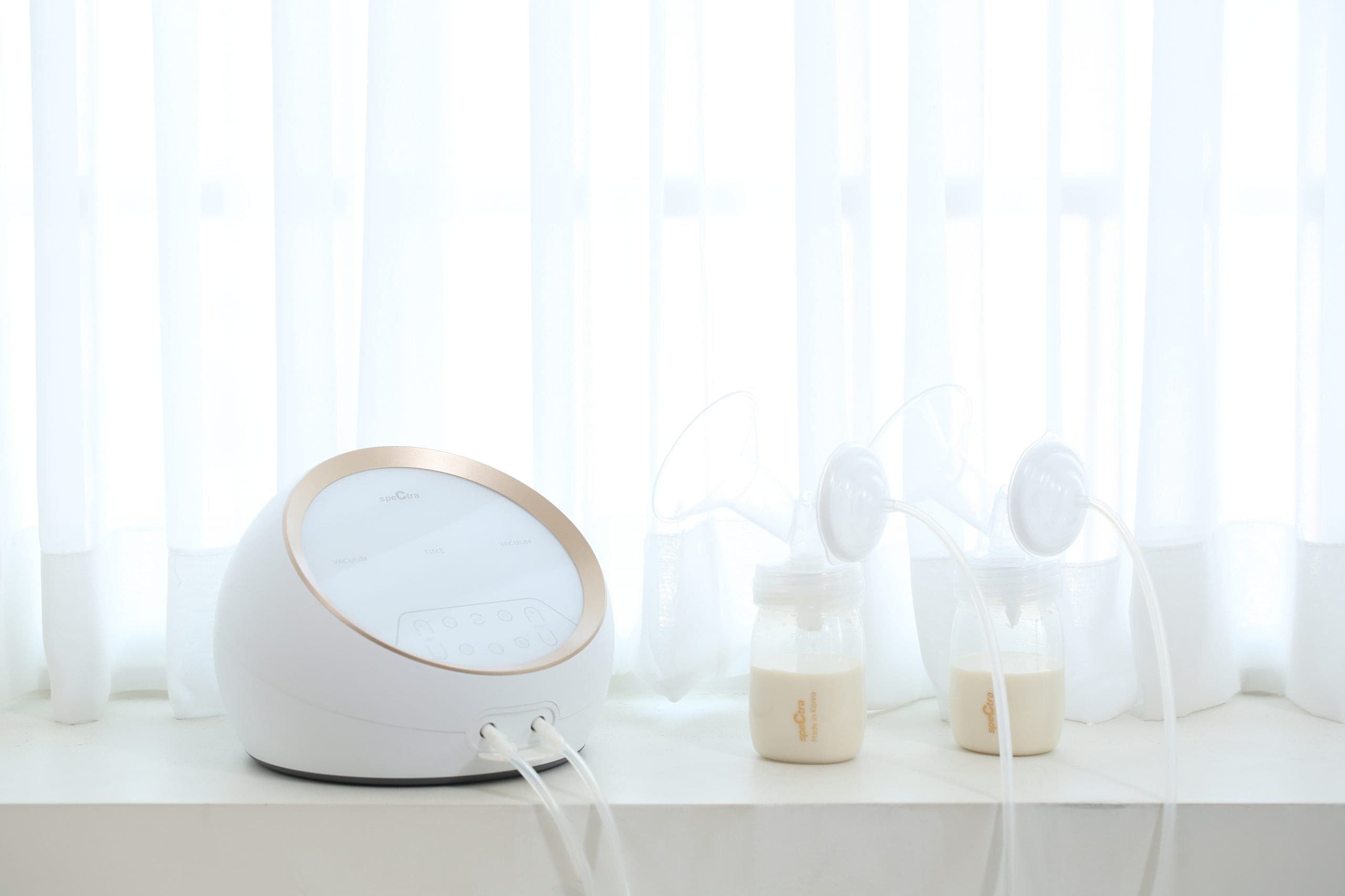 Gold Dual S Hospital Grade Double Electric Breast Pump by Spectra.