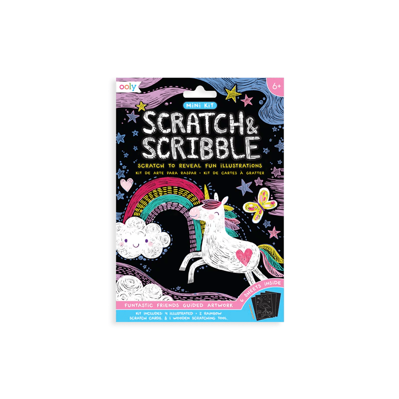 Mini Scratch & Scribble - Funtastic Friends.