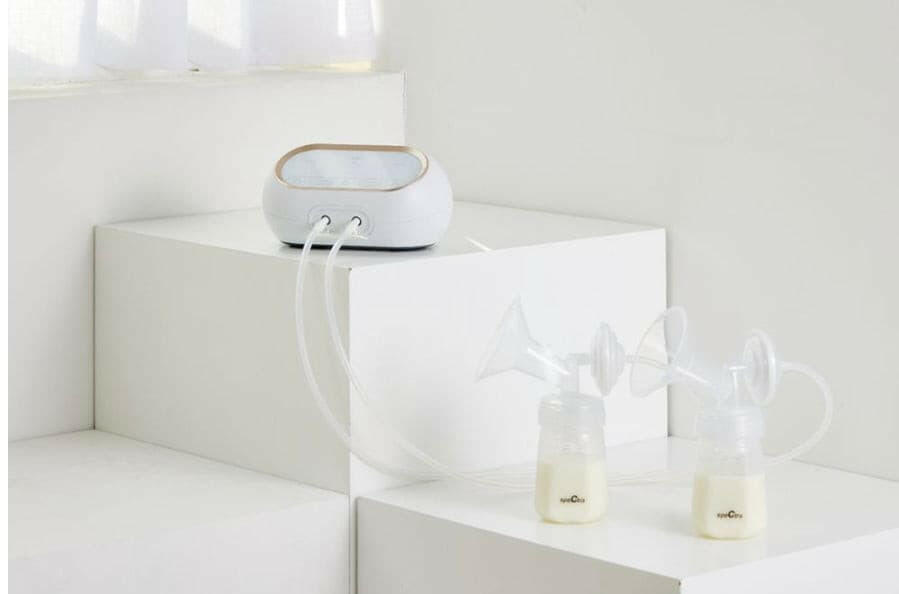 Dual Compact Electric Breast Pump By Spectra.