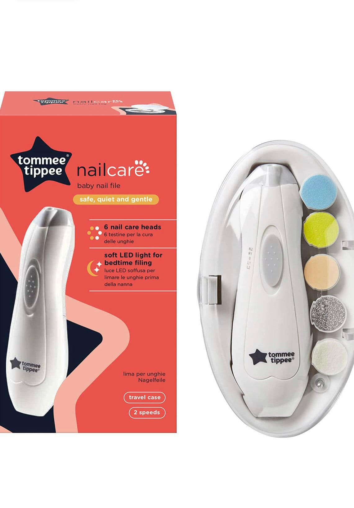 Tommee Tippee - Electric Baby & Toddler Nail File Trimmer.