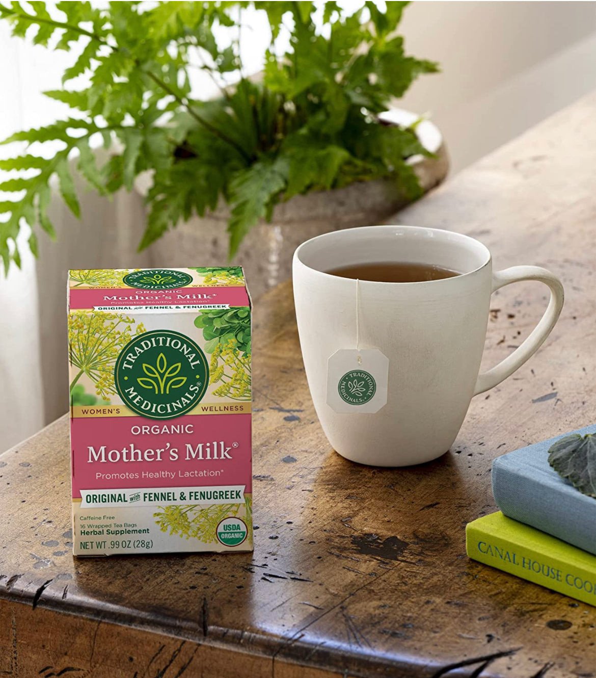 Traditional Medicinals Mother's Milk, Women's Tea, Organic, 16 CT.