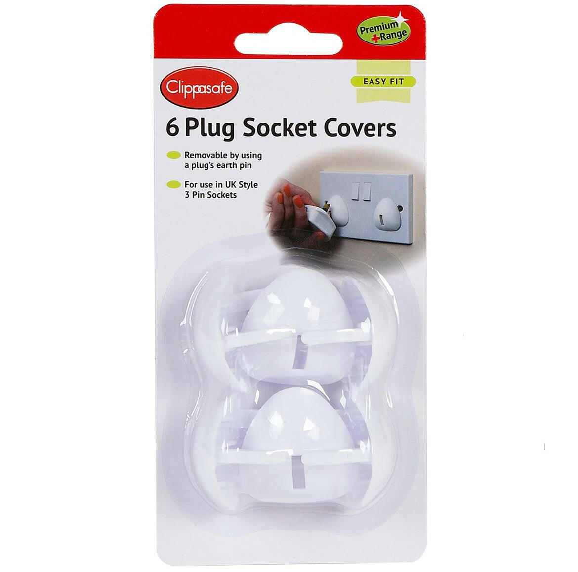 Socket Covers /UK 3 Pin- 6 pcs.