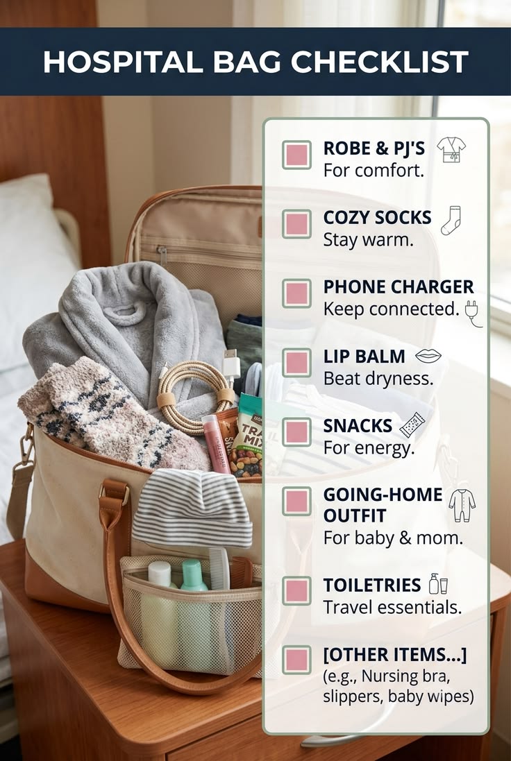 Hospital Bag Checklist for Delivery in Qatar
