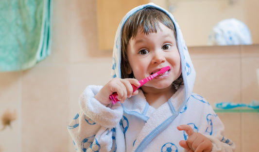 The Childrens Teeth Cleaning in a Safe Way 