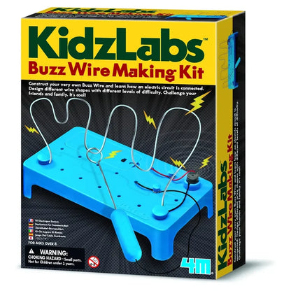 4M - KidzLabs Buzz Wire Making Kit - Multicolor