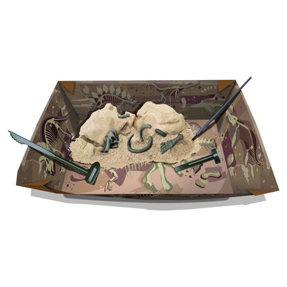 4M - KidzLabs Dig a Mammoth Skeleton Excavation Kit - Multicolor