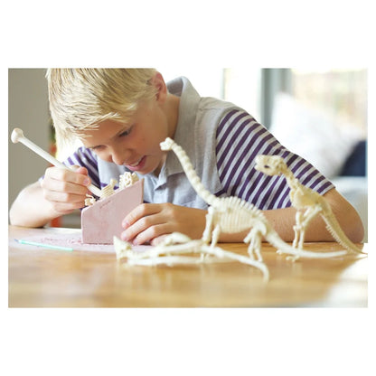 4M - KidzLabs Dig a Mammoth Skeleton Excavation Kit - Multicolor