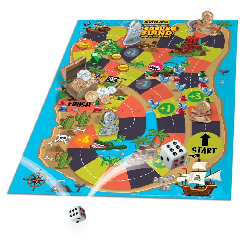 4M - KidzLabs Gamemaker Treasure Island Dig & Play Game - Multicolor
