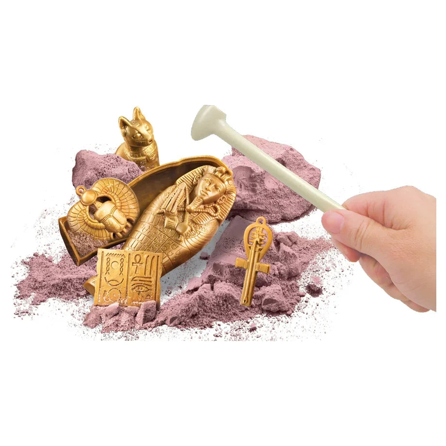 4M - KidzLabs Gamemaker Egyptian Tomb Dig & Play Game - Multicolor