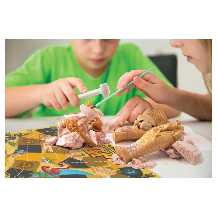 4M - KidzLabs Gamemaker Egyptian Tomb Dig & Play Game - Multicolor