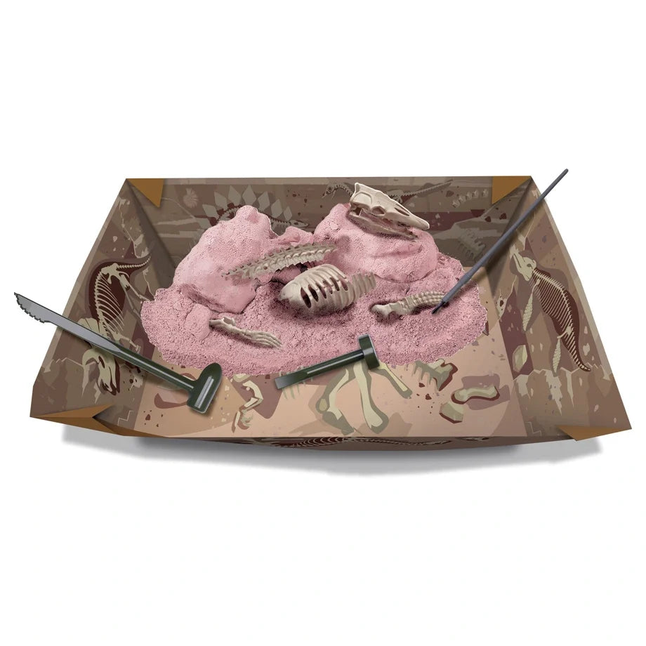 4M - KidzLabs Dig a Mosasaurus Skeleton Excavation Kit - Multicolor