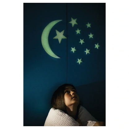 4M - Glow Moon (Large) & Stars - Multicolor