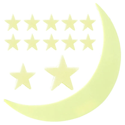 4M - Glow Moon (Large) & Stars - Multicolor