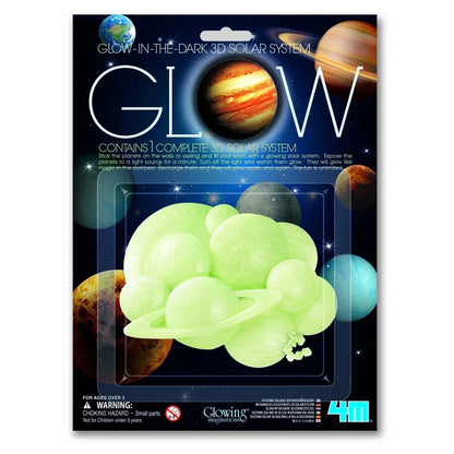 4M - Glow 3D Solar System Set - Multicolor