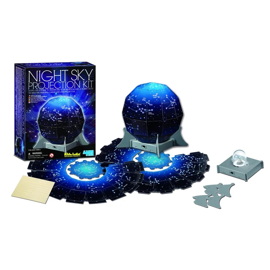 4M - KidzLabs Night Sky Projection Kit - Multicolor
