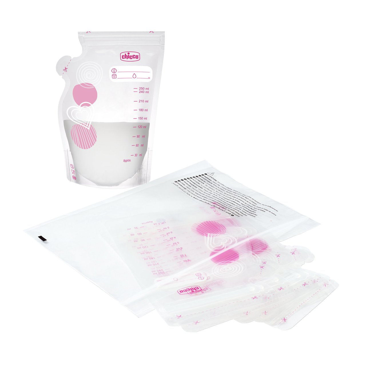 Chicco Breastmilk Storage Bags, 30pcs