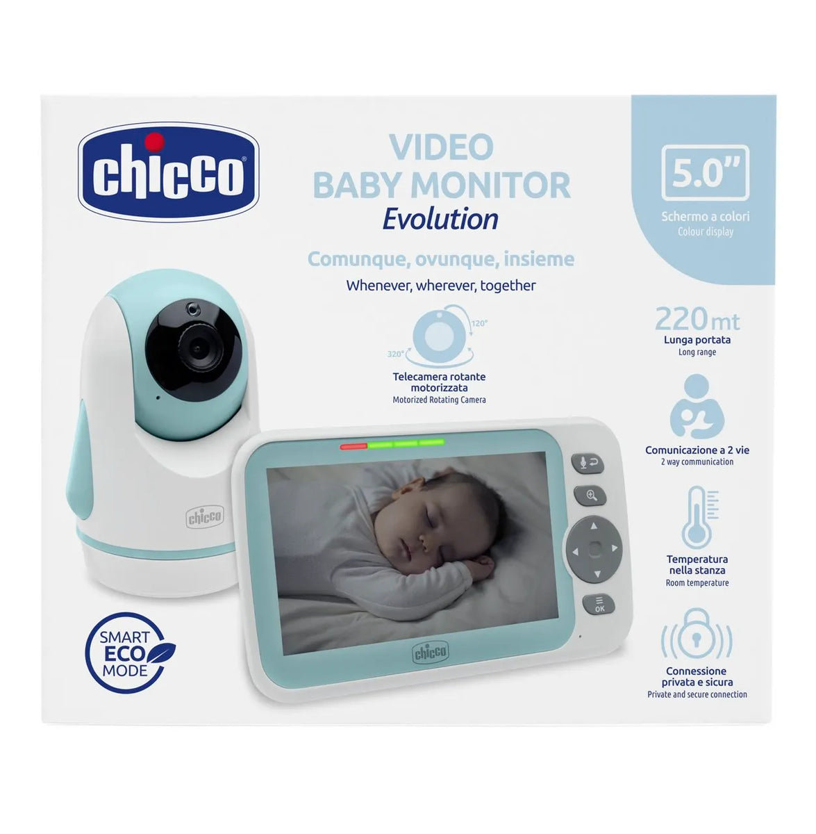 Chicco Video Baby Monitor Evolution Available at Qatar Moms