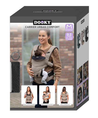 Dooky - Urban Comfort Baby Carrier - Black